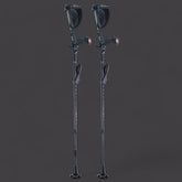 Ergobaum 7G Carbon Fibre - Long-Term Ergonomic Shock-Absorbing Crutches